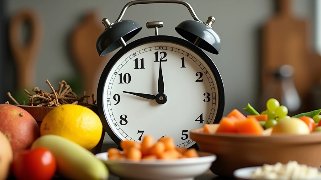 Relogio mostrando diferentes horarios de refeicao antes do treino